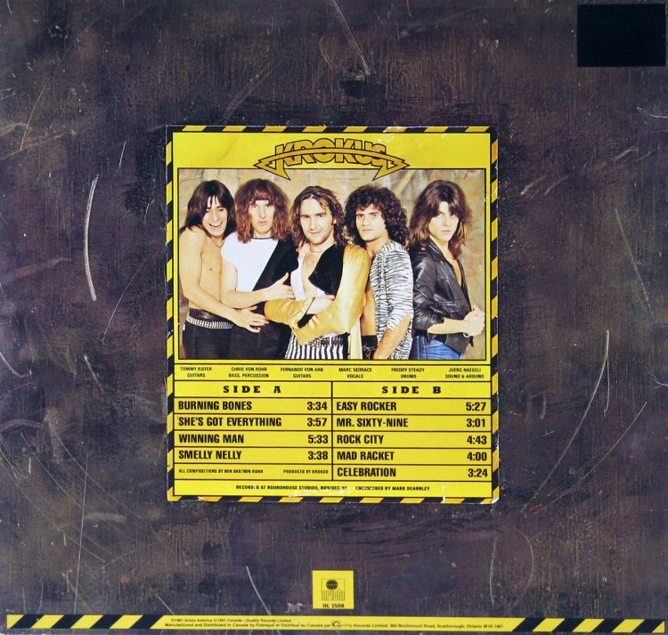 Krokus Hardware 1981