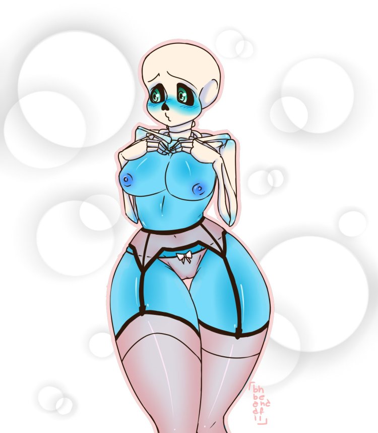 Blue Sansa Tits Transformation