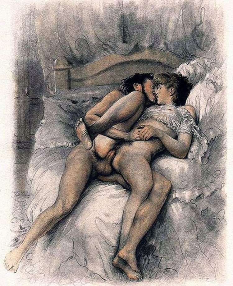 Erotic illustrations Paul Emile Becat (1885-1960) ..