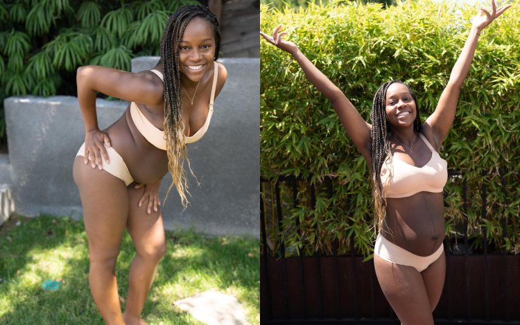 Laverna Cox photo in a swimsuit