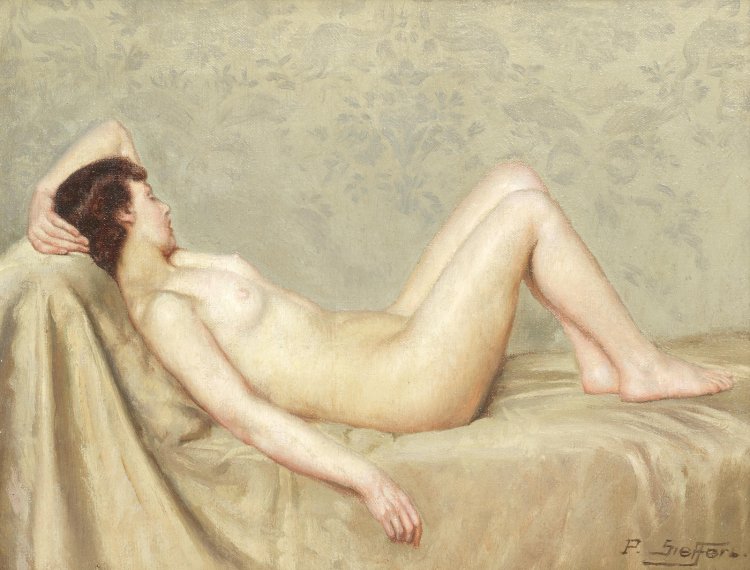 Frederick Basil Reclining Nude
