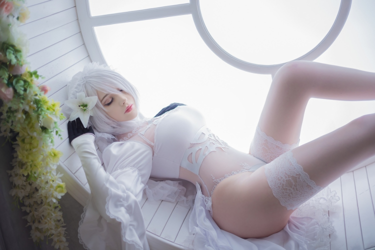 Sayathefox cosplay 2b