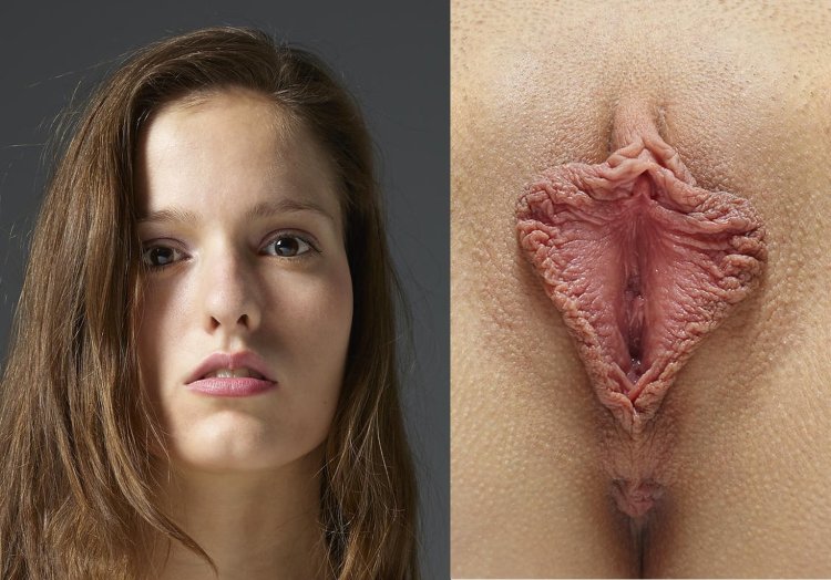 Alaina Fox face and vagina