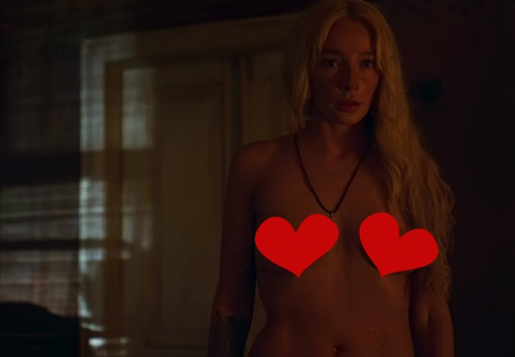 Ivleeva breasts from the film