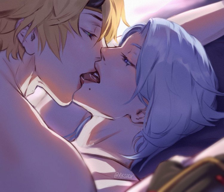 Kamisato Ayato Naked Sax