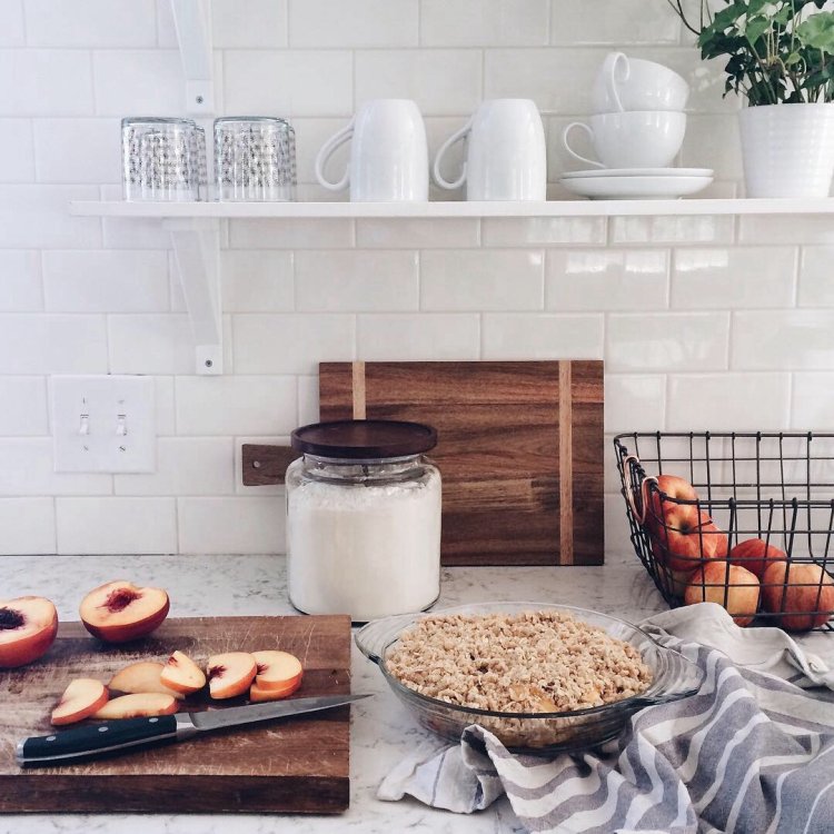 Breakfast kitchen aesthetics