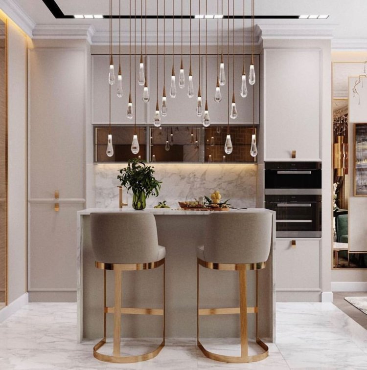 Beautiful aesthetic kitchen