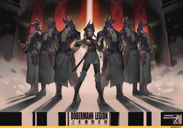 Arknights Dobermann Skin