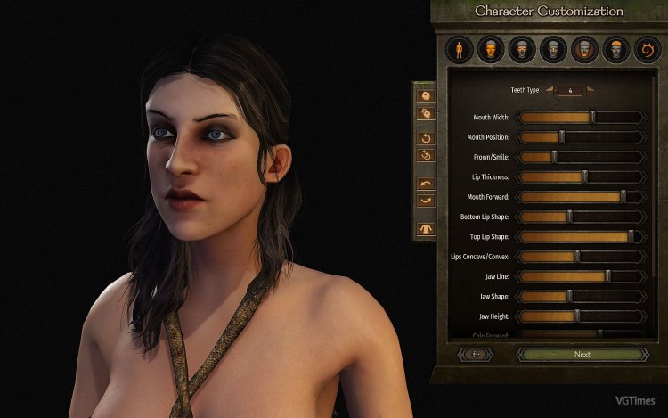 Best character editor in games