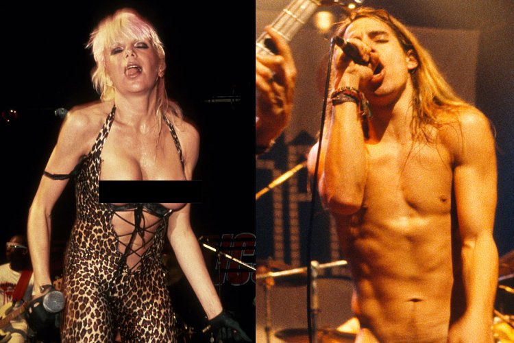 Naked rock celebrities