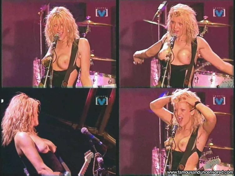 Courtney Love Topless