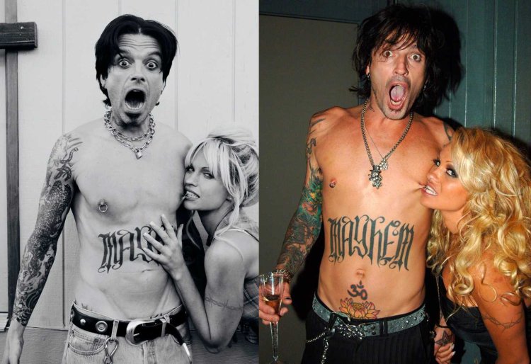 Pamela Anderson and Tommy Lee