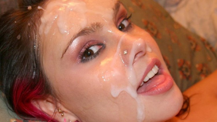 A selection of cumshots on the face