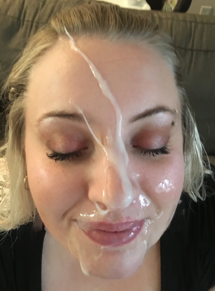 Russian girls cum on the face