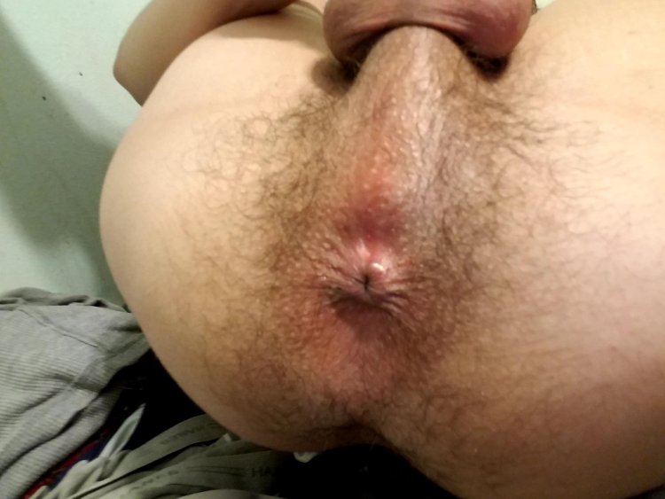 Anal hole of a man