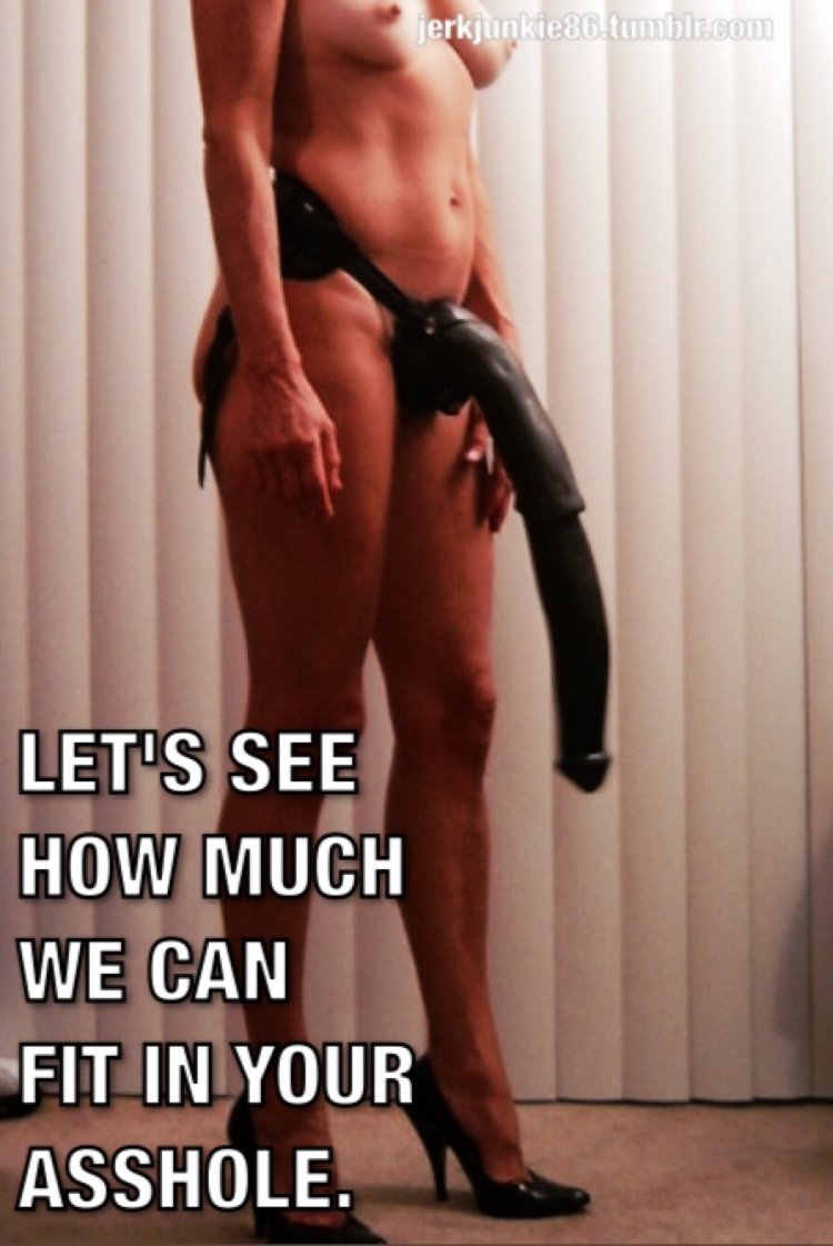 Girls with huge strapons