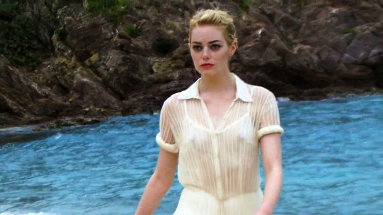 Emma Stone See Through