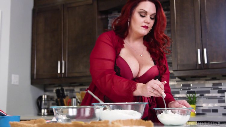 Thick stoop in the kitchen