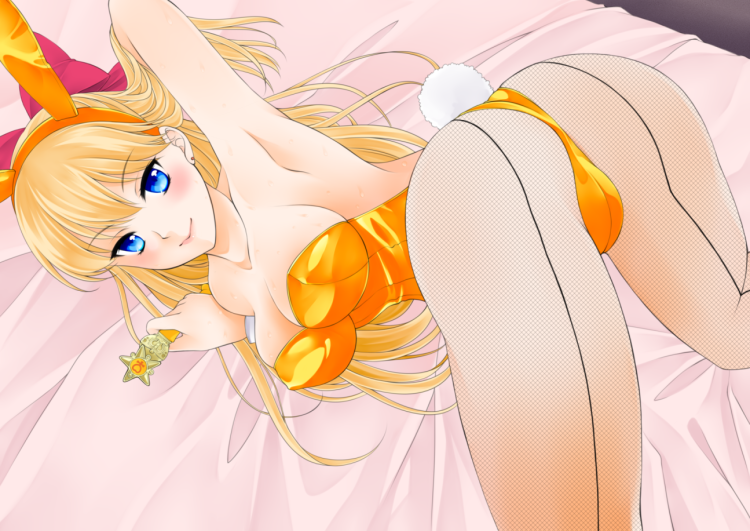 Minako entered the ass of Bunny