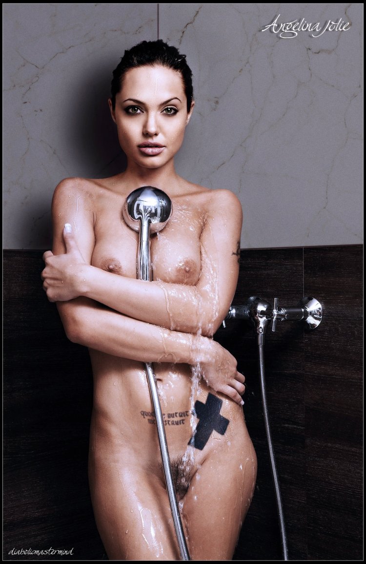 Angelina Jolie naked