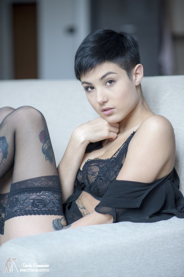 Giorgia soleri haircut