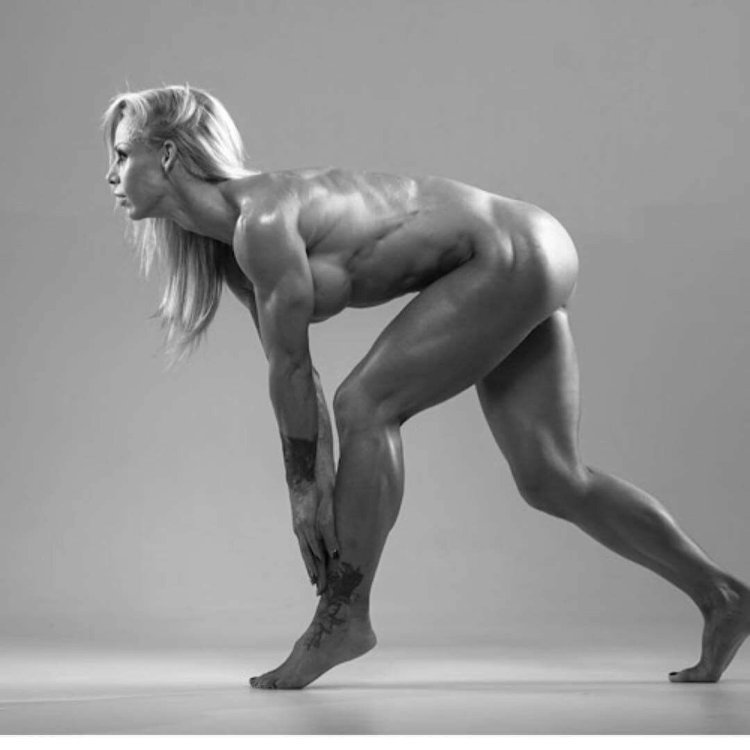 Anastasia Motorina Fitness Model.