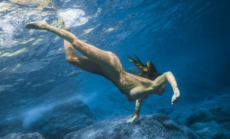 The Male Diver Nude.