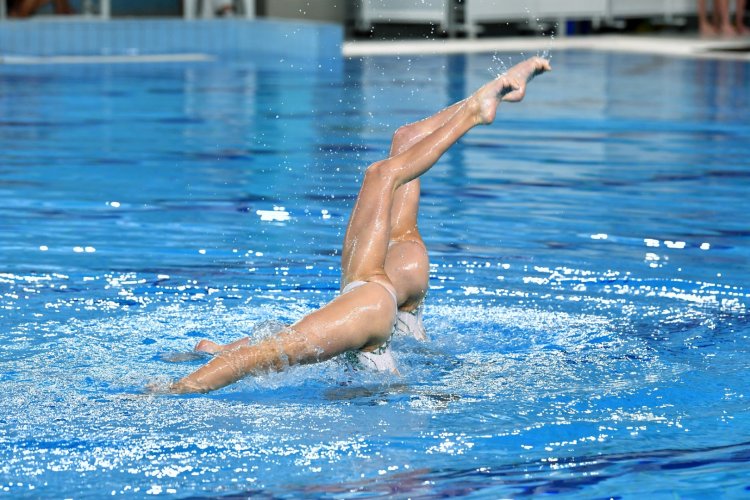 Nude Synchronized Swimming.