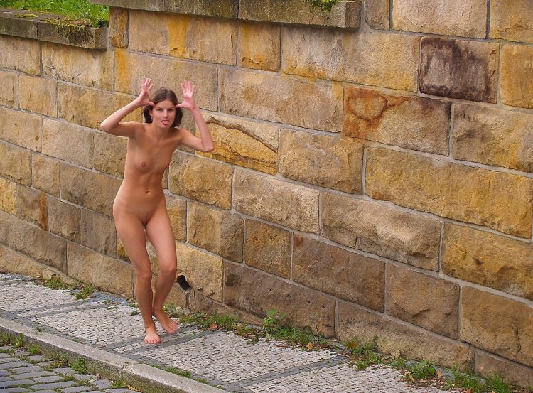 Hot Naked Girl Embarrassed