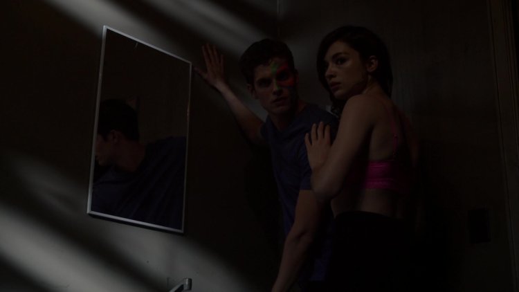 Crystal Reed Sexy in the series Wolf