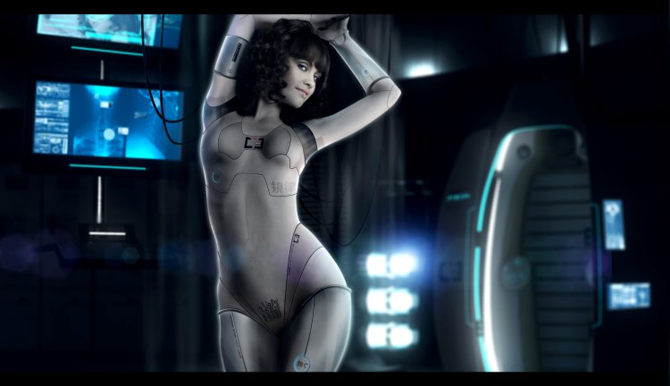 Game levushka cyborg naked