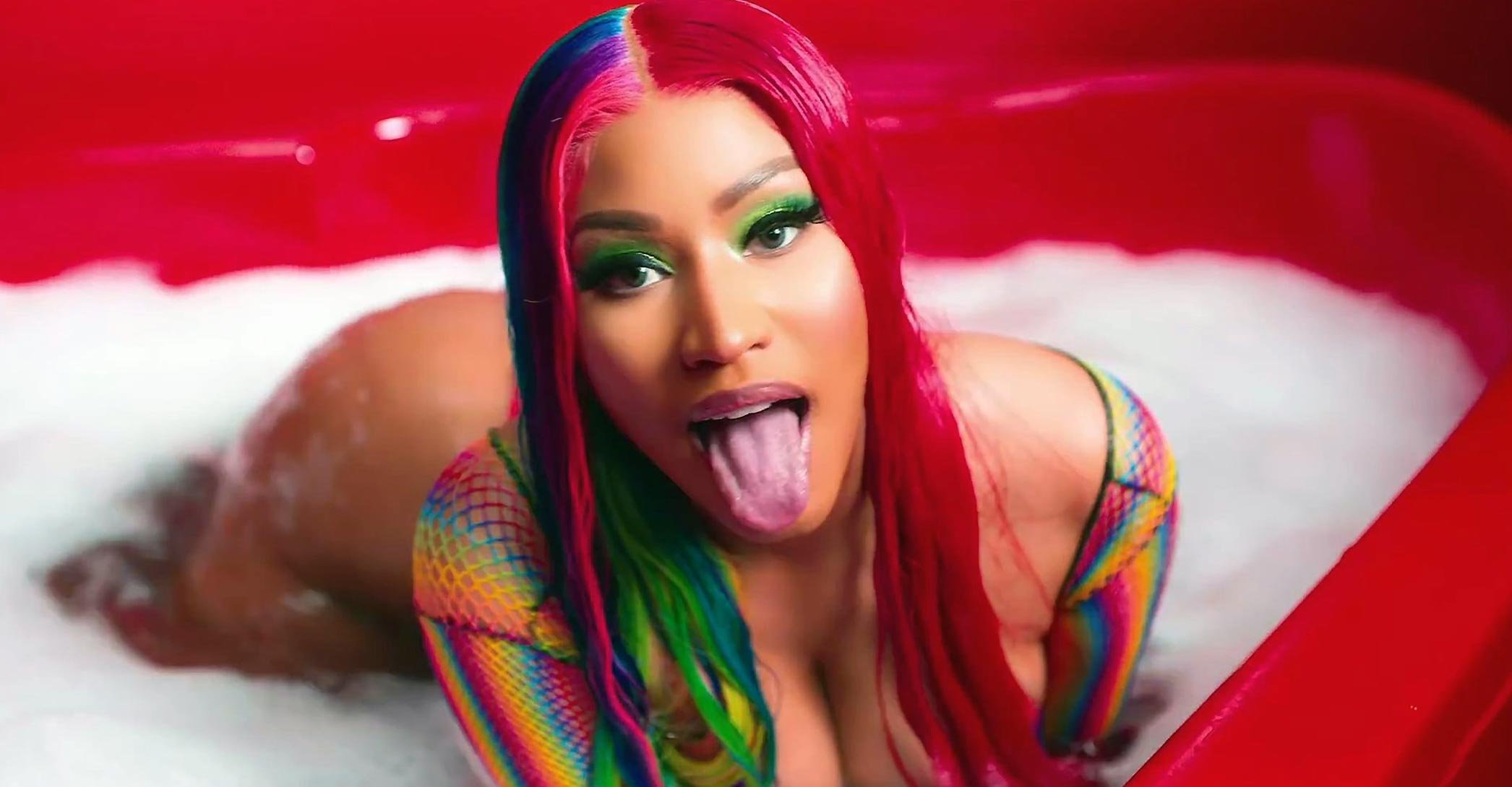 ahegao celeb Nikki Minaj