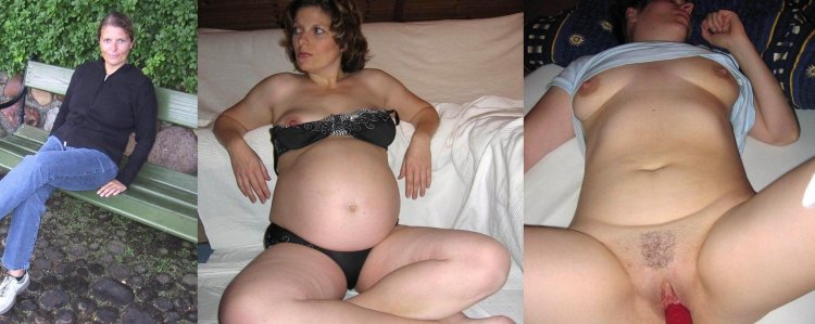 Pregnant pornstars before and after