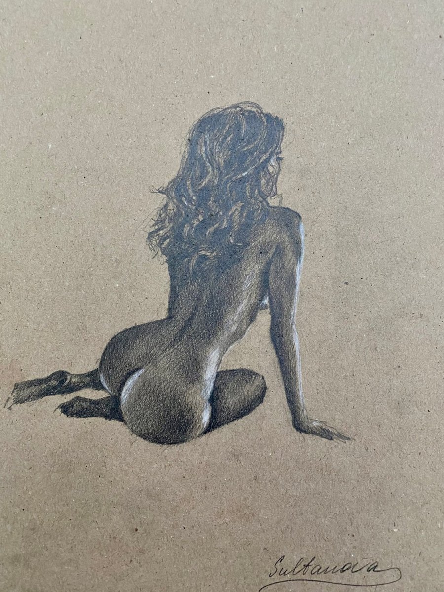 Erotic pencil drawings