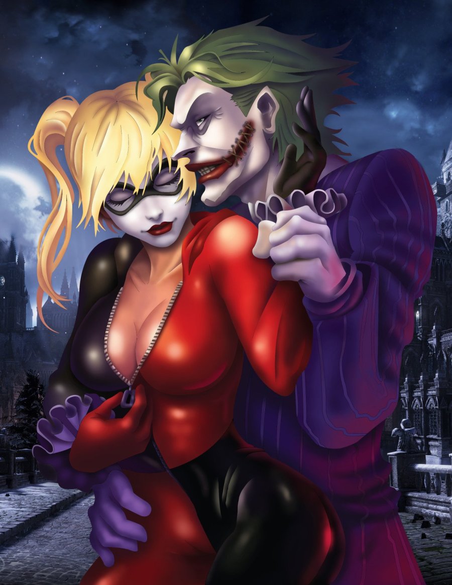Harley Quinn and Joker love
