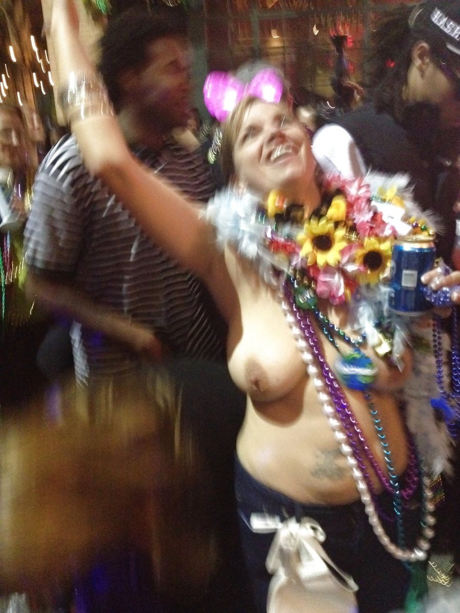 Mardi Gras Festival naked guys