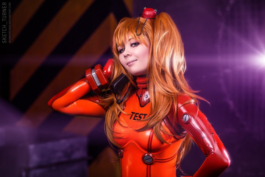 Evangelion Asuka cosplay