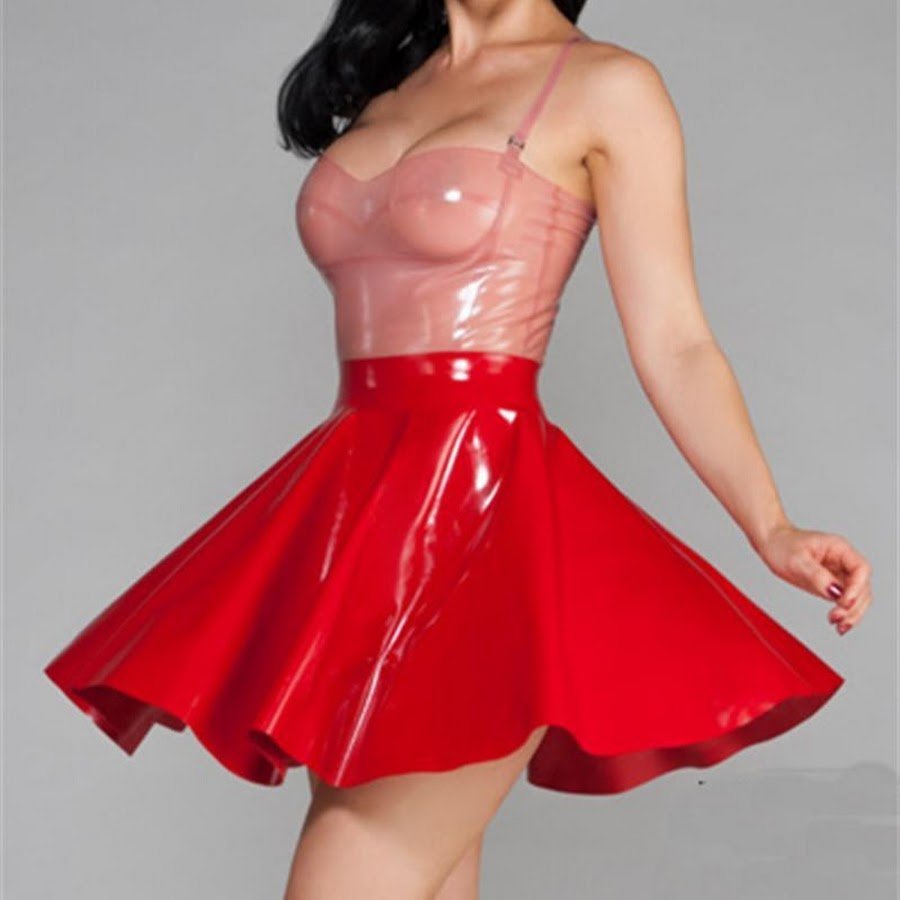 Latex skirt