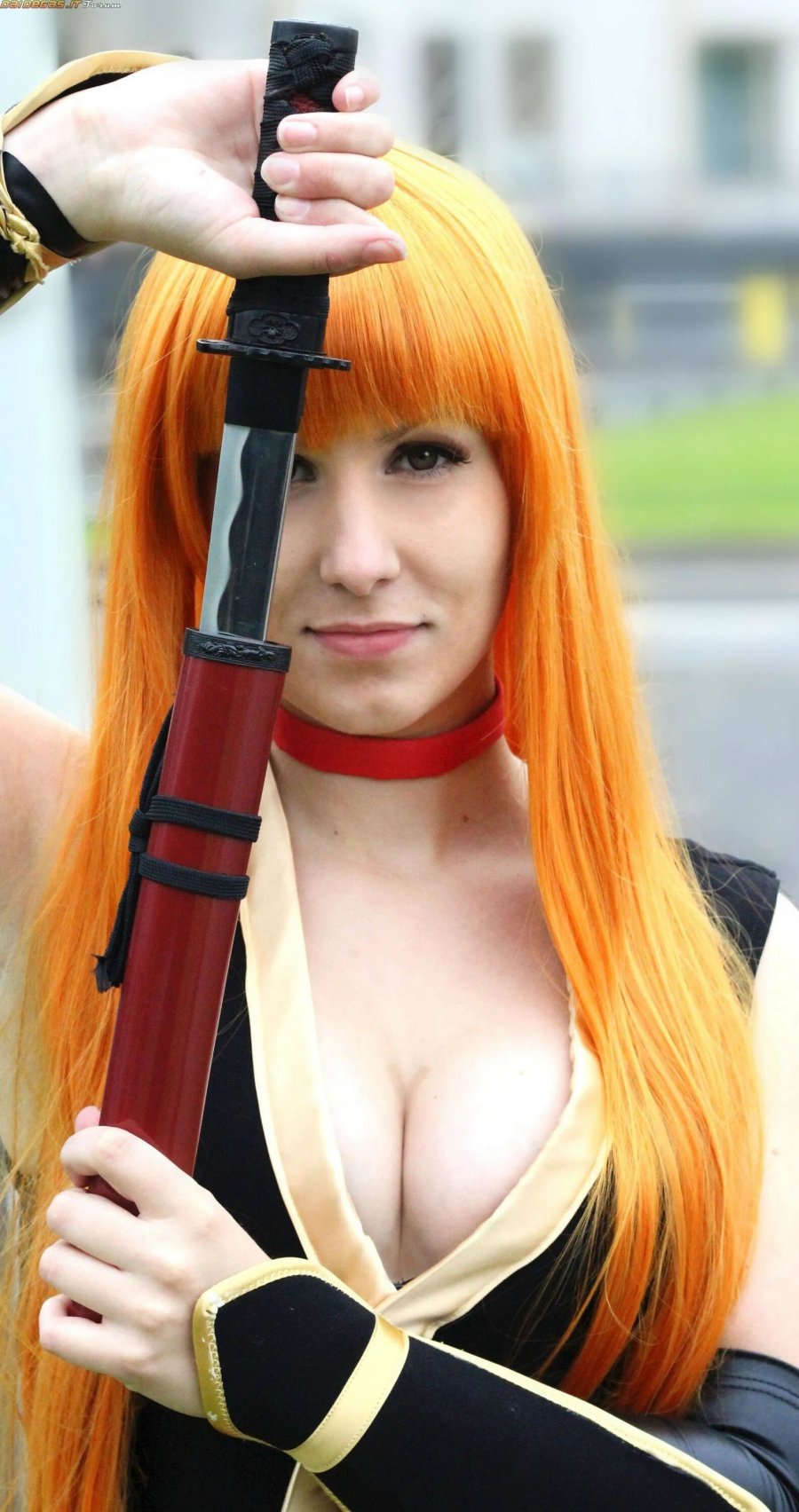 Kasumi Boobs Cosplay Naked