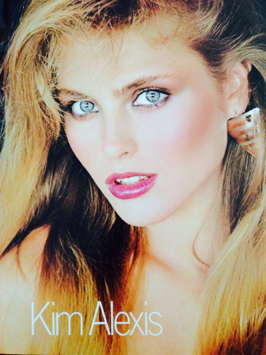 Kim Alexis in her youth
