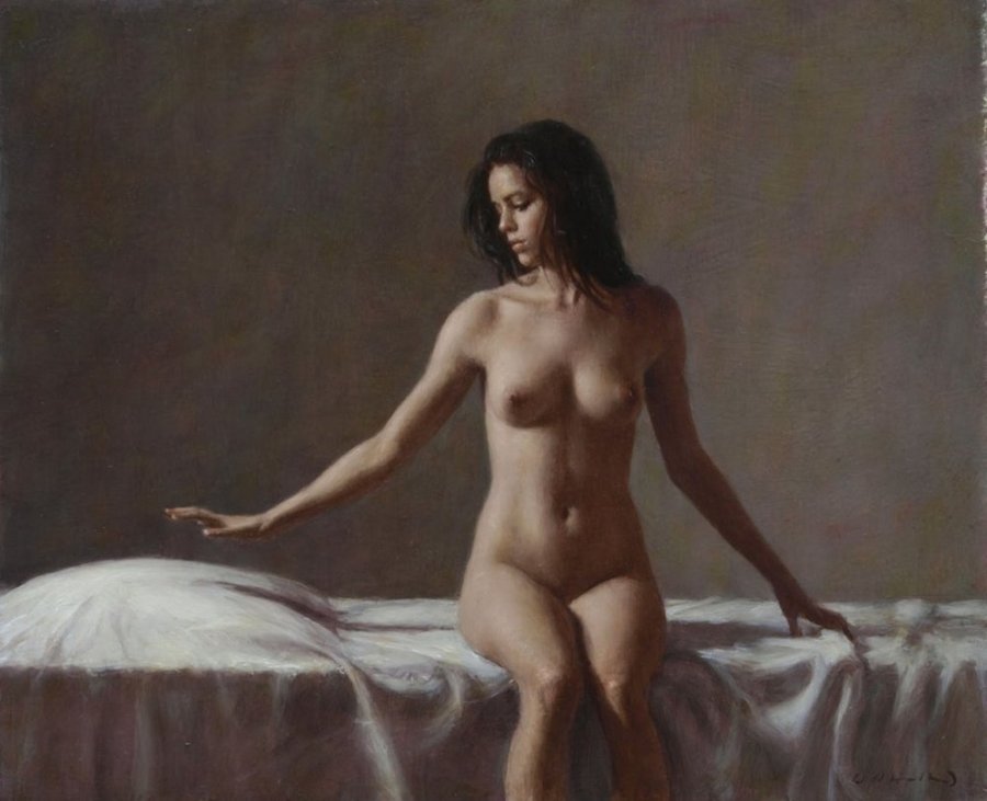 Harry Holland nude paintings