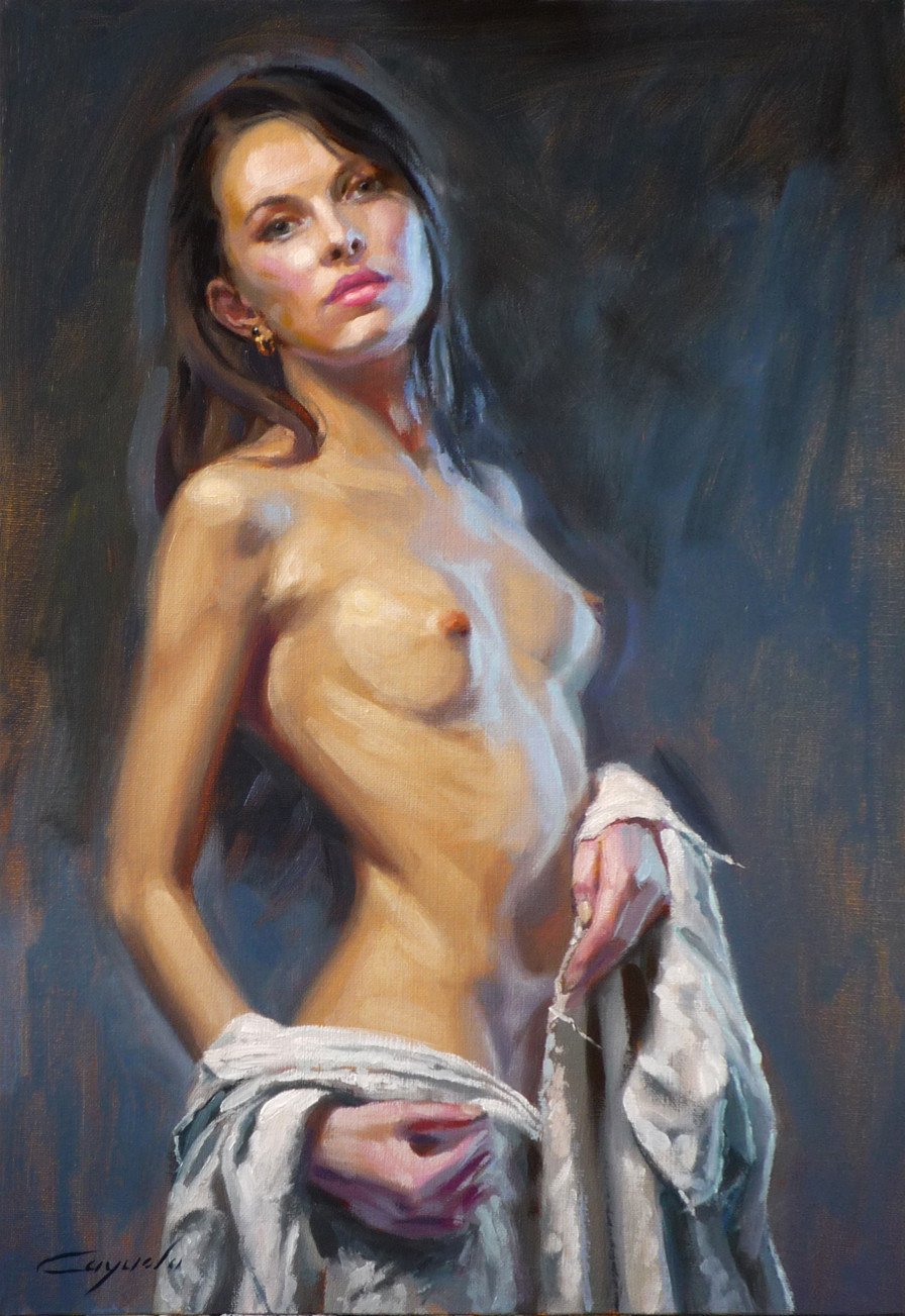 Nude artist Oleg Kalitenya