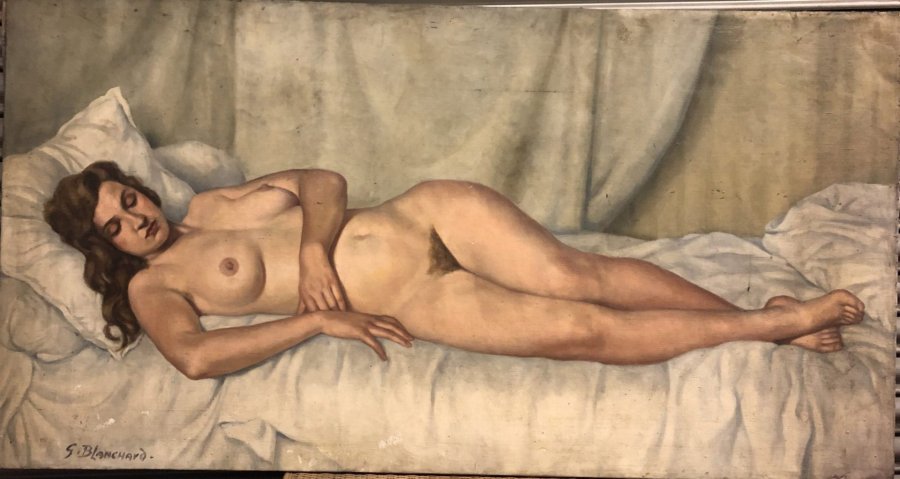 Old paintings of naked women