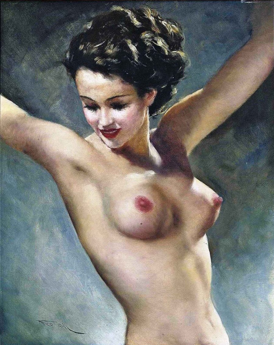 Naked women in paintings by artists