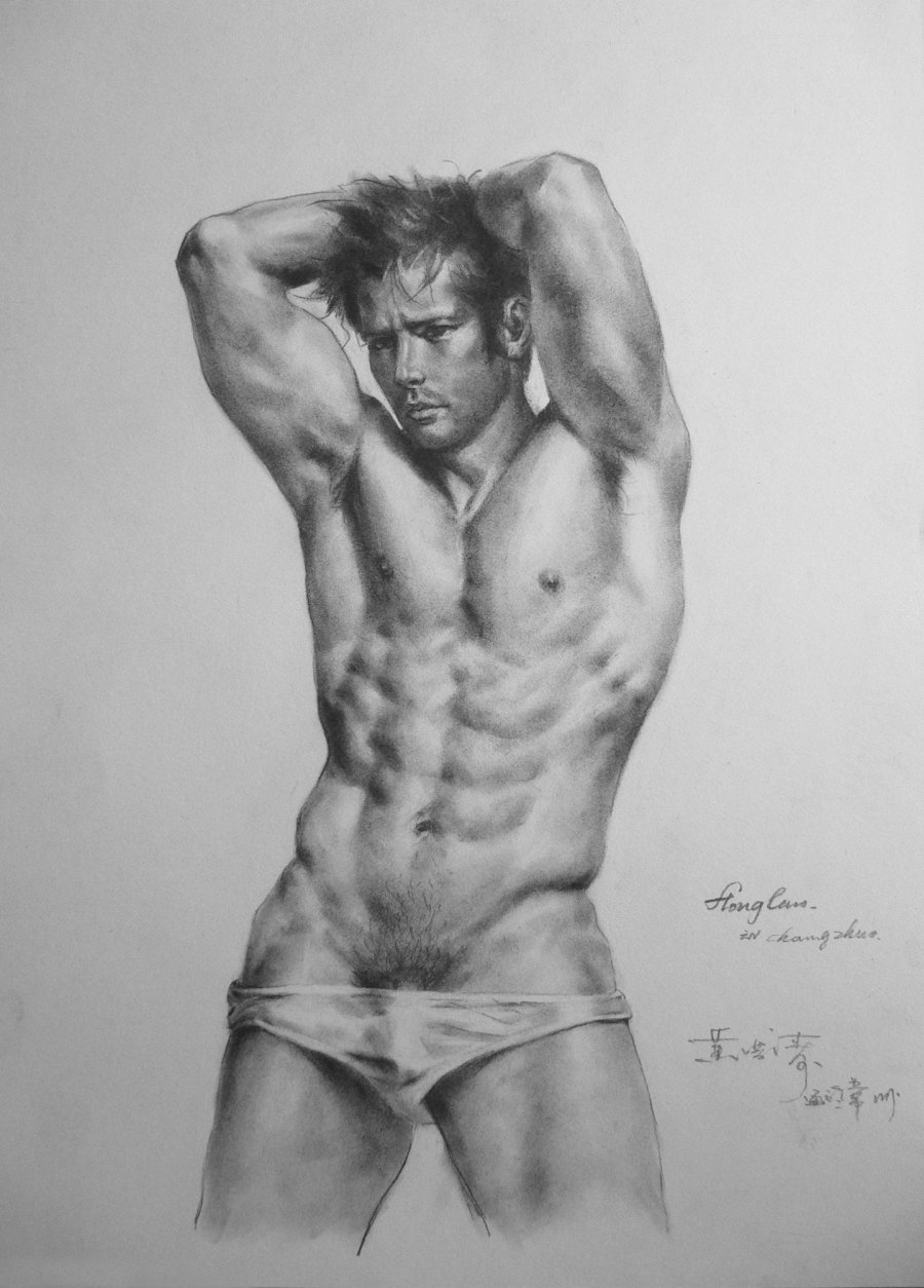 Erotic men illustrations