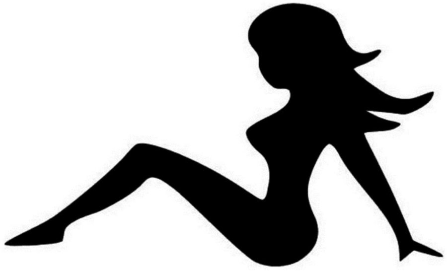 Silhouette of a woman