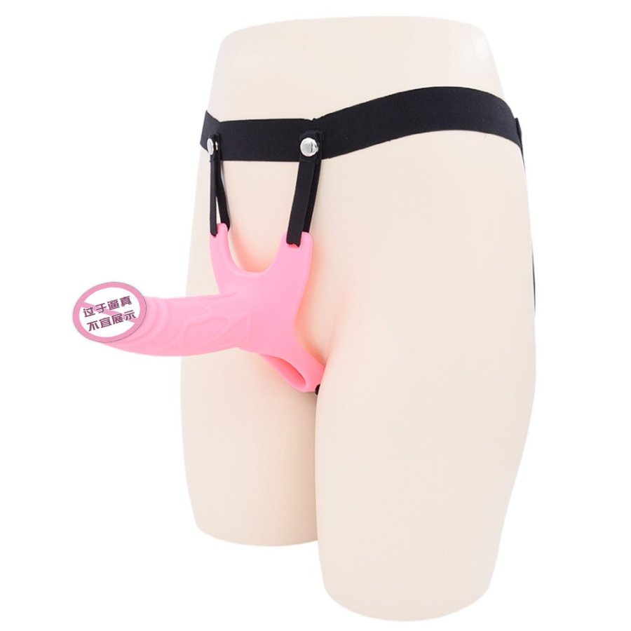 Silicone strap-on panties