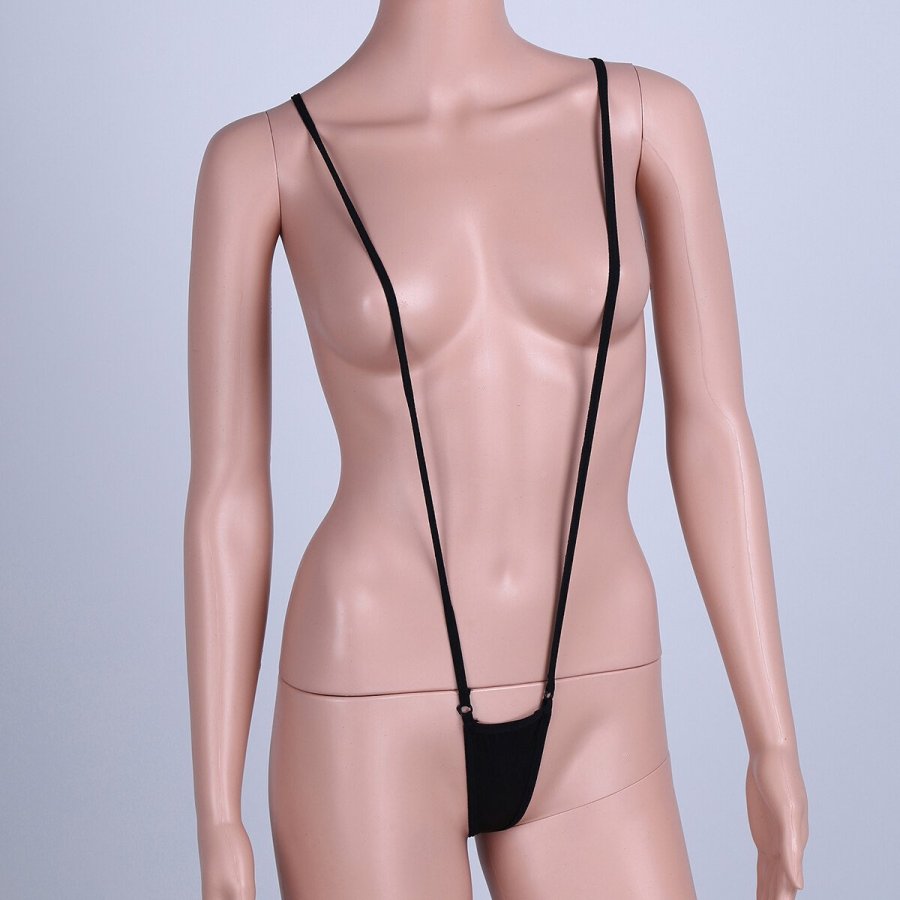 Micro Monokini g String transparent
