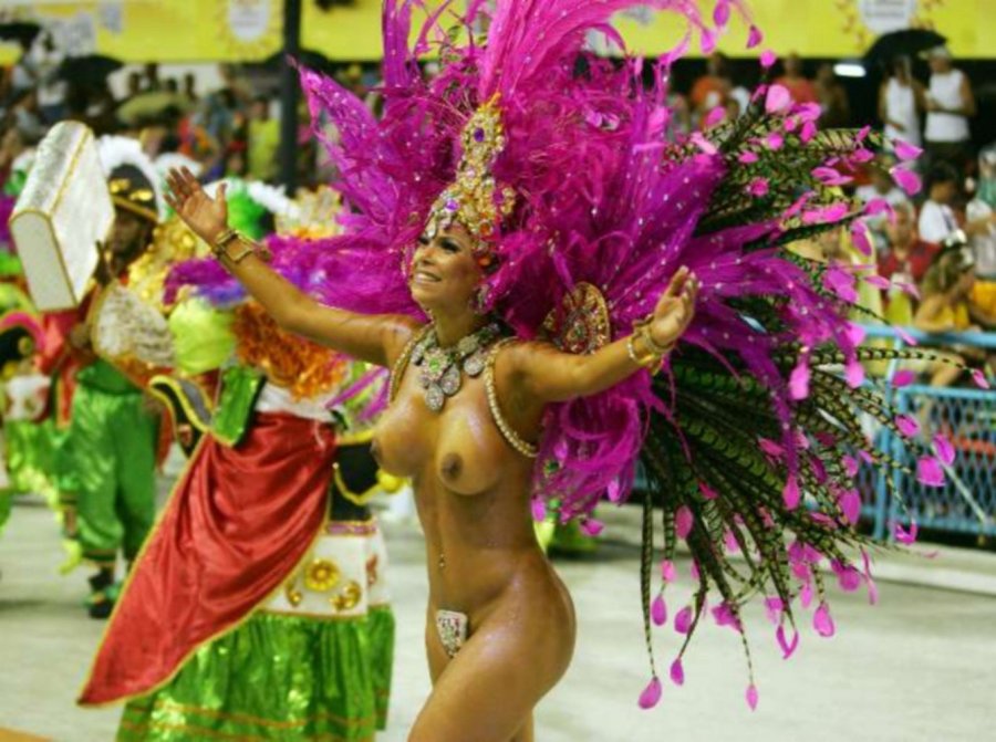 Naked carnival Brazil 1986