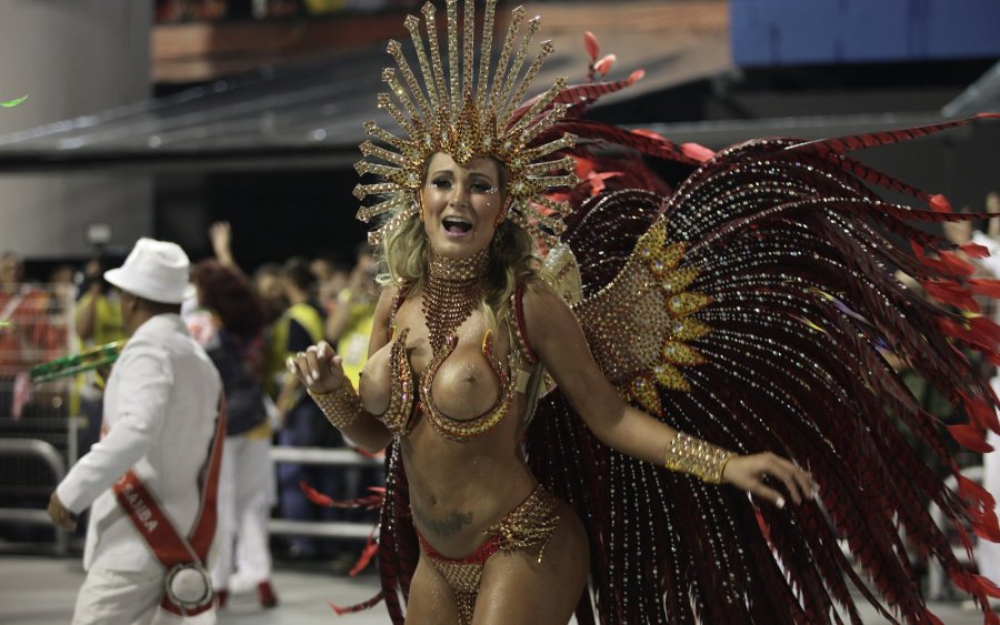 Carnival in Rio de Janeiro nude